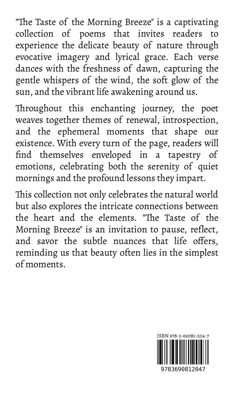 Rückseitencover The Taste of the Morning Breeze