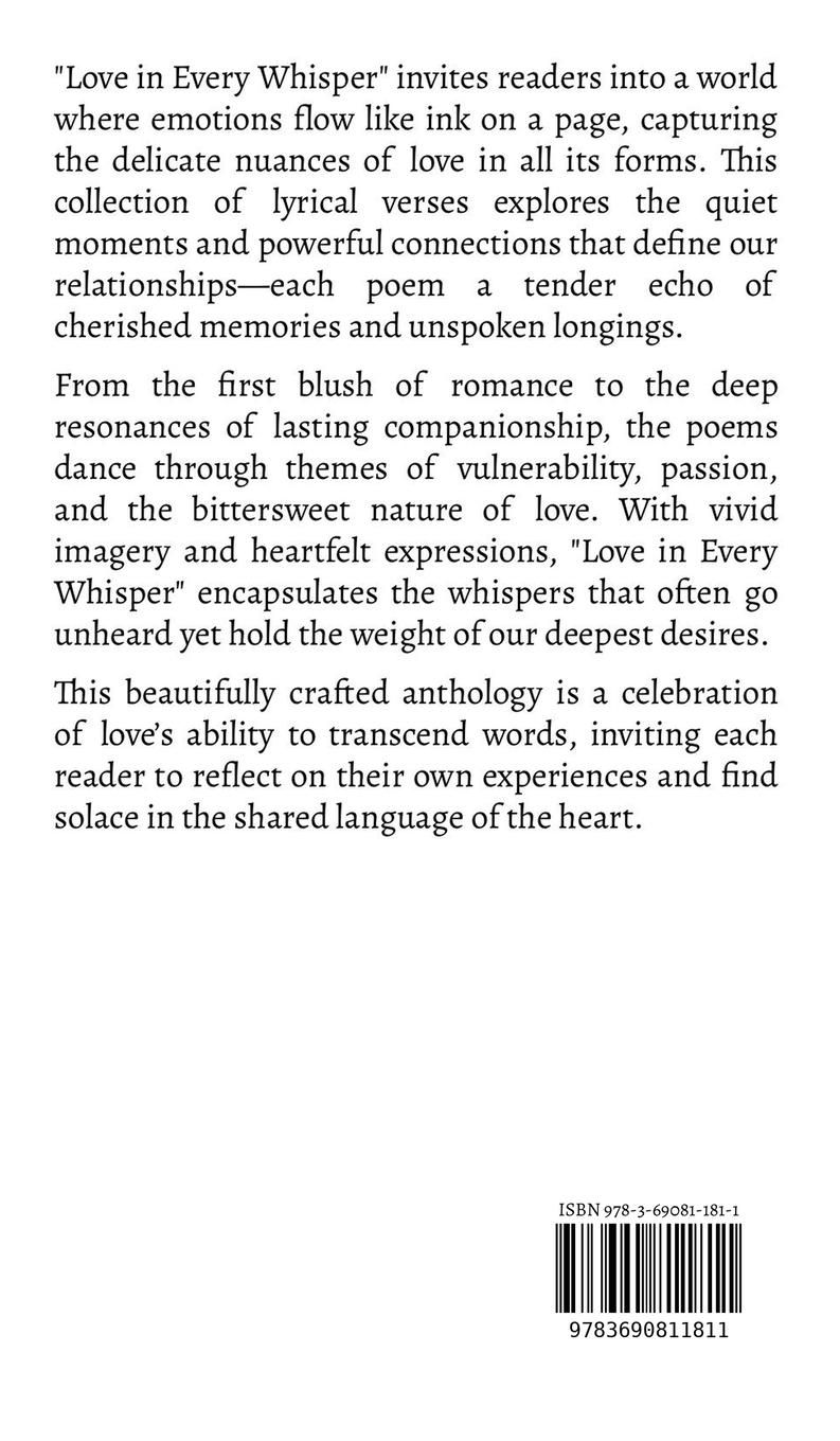 Rückseitencover Love in Every Whisper