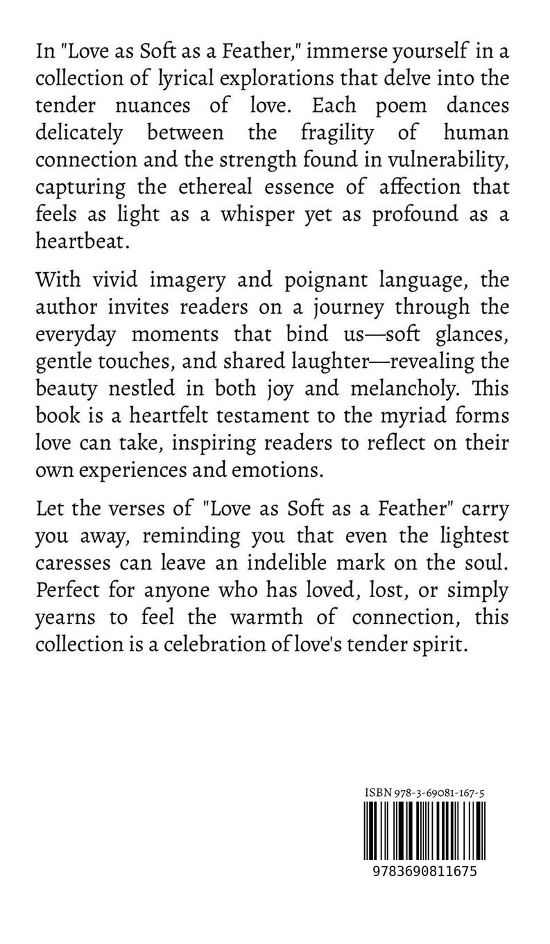 Rückseitencover Love as Soft as a Feather