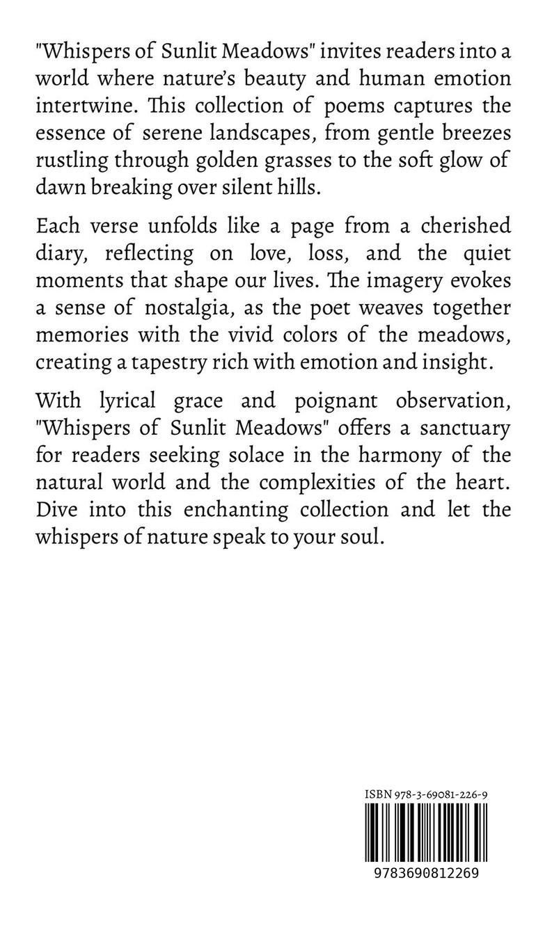 Rückseitencover Whispers of Sunlit Meadows
