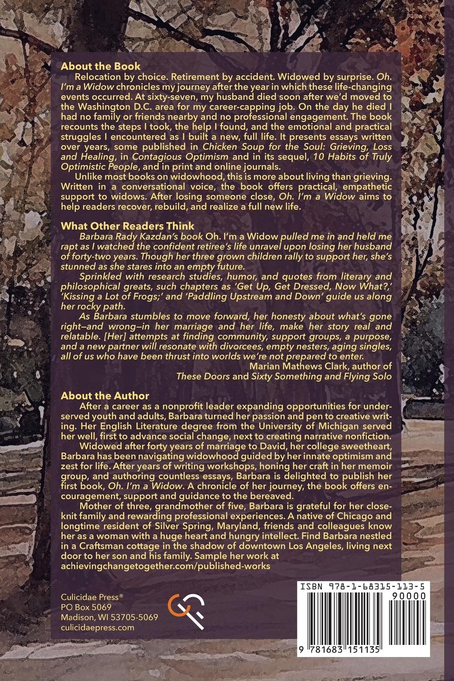 Rückseitencover Oh. I'm a Widow