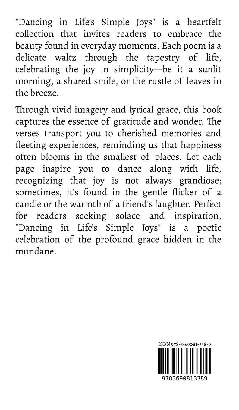 Rückseitencover Dancing in Life's Simple Joys