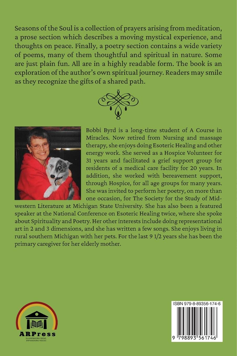 Rückseitencover Seasons of the Soul