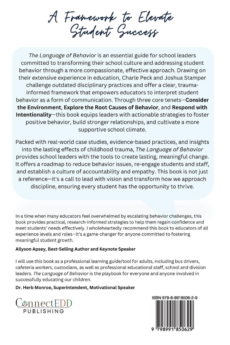 Rückseitencover The Language of Behavior