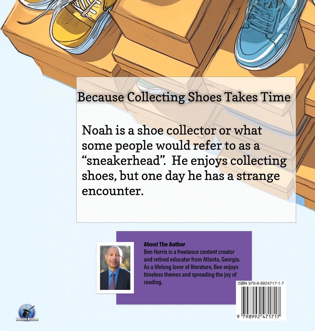 Rückseitencover Noah The Shoe Collector