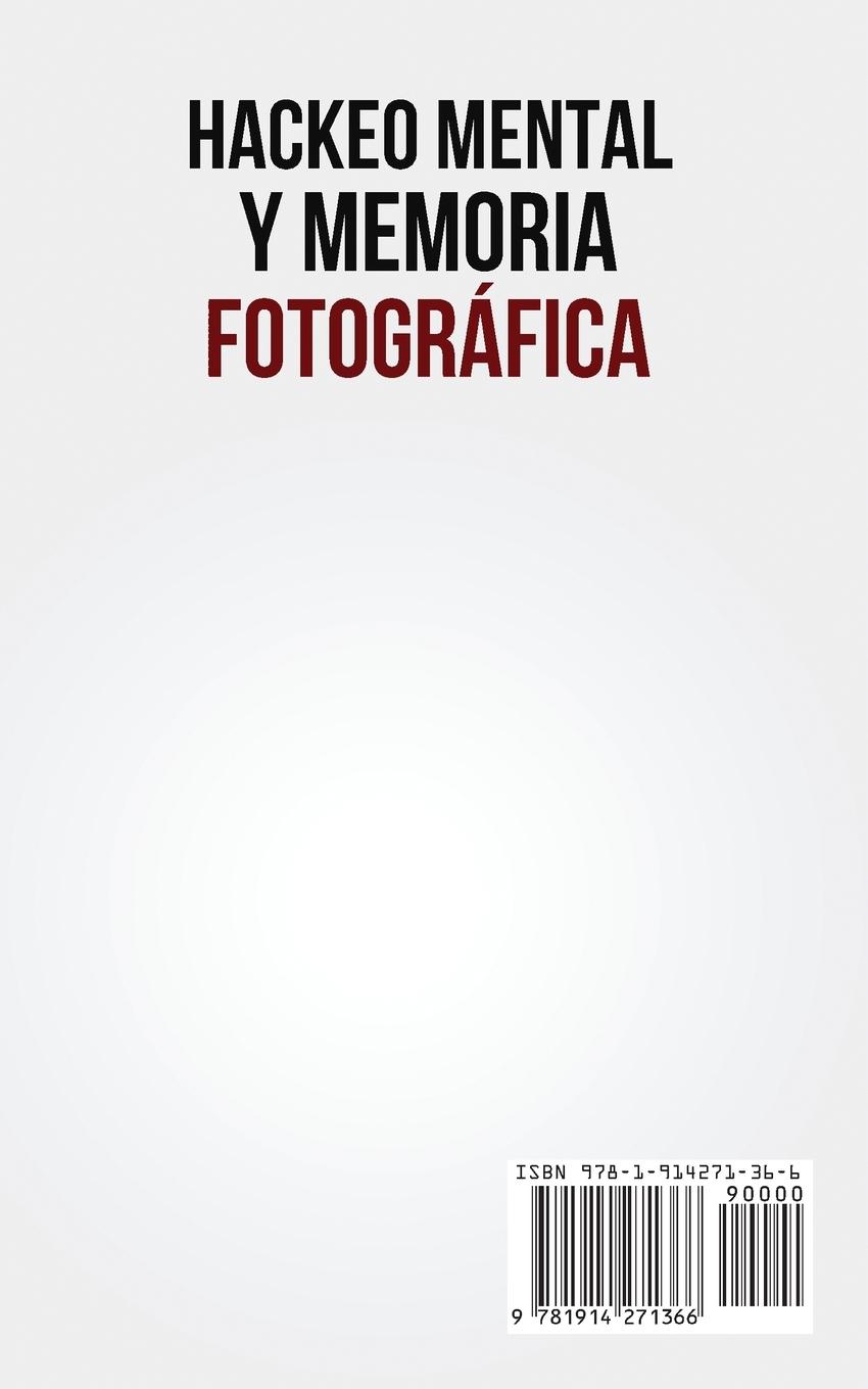 Rückseitencover Hackeo Mental y Memoria Fotográfica