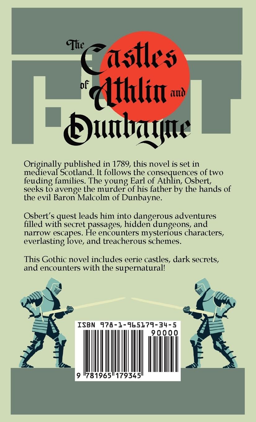 Rückseitencover The Castles of Athlin and Dunbayne