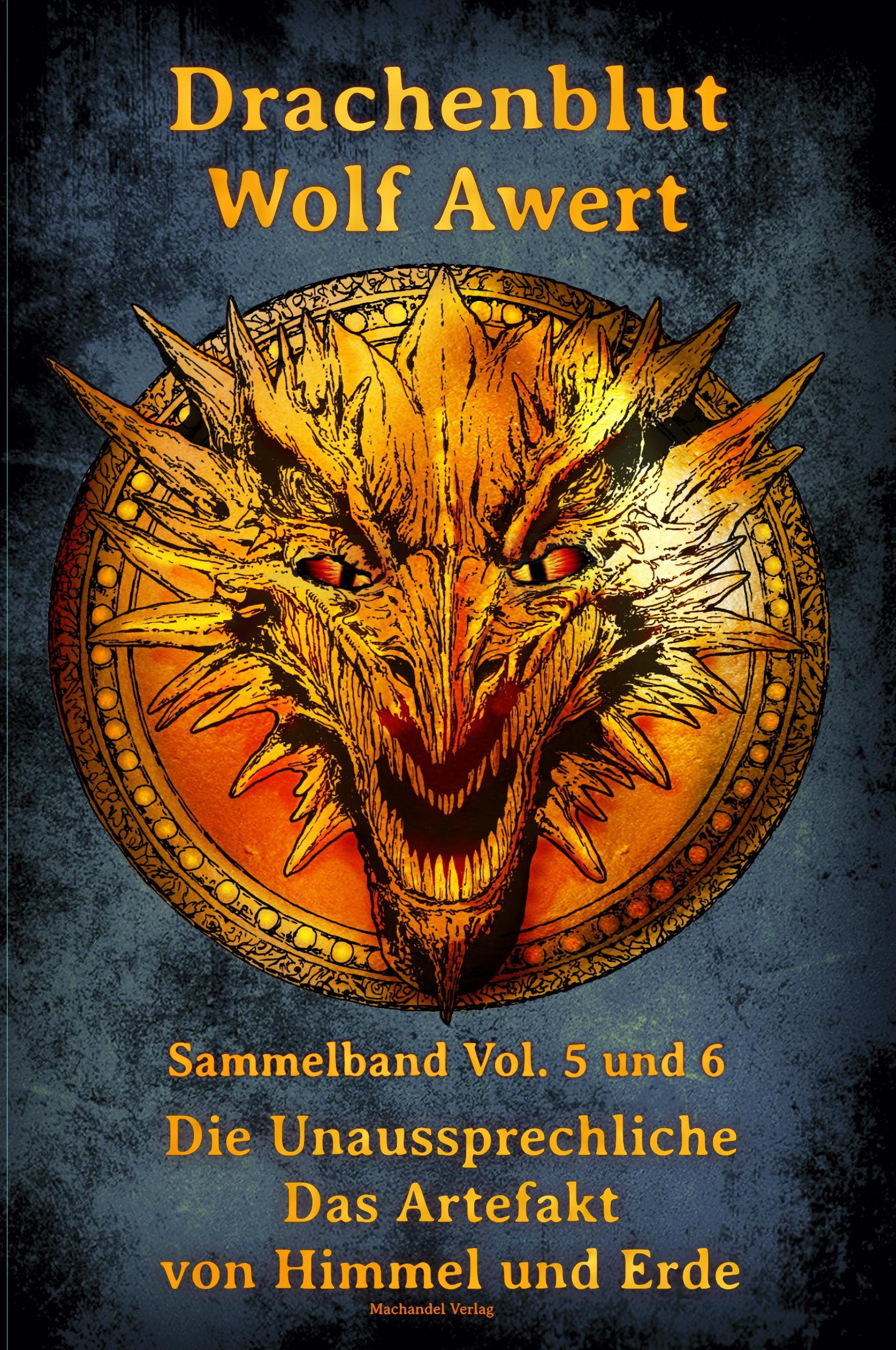 Vorderes Coverbild Drachenblut Sammelband Vol. 5 und 6