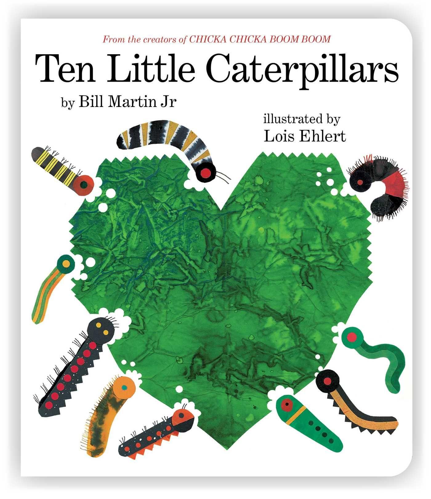 Vorderes Coverbild Ten Little Caterpillars