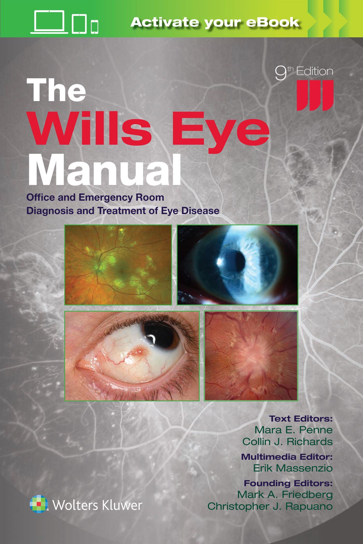 Vorderes Coverbild The Wills Eye Manual: Print + eBook with Multimedia
