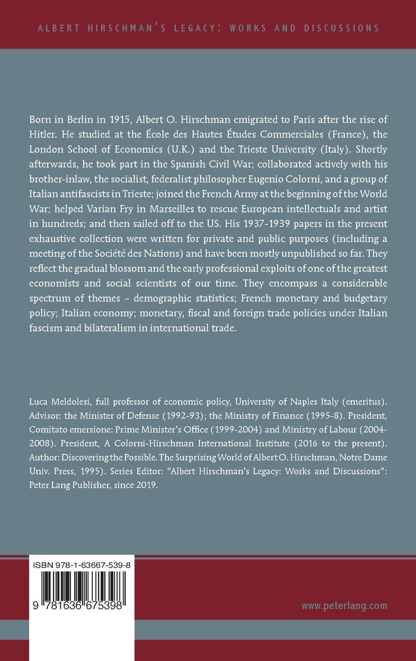 Rückseitencover Early Writings