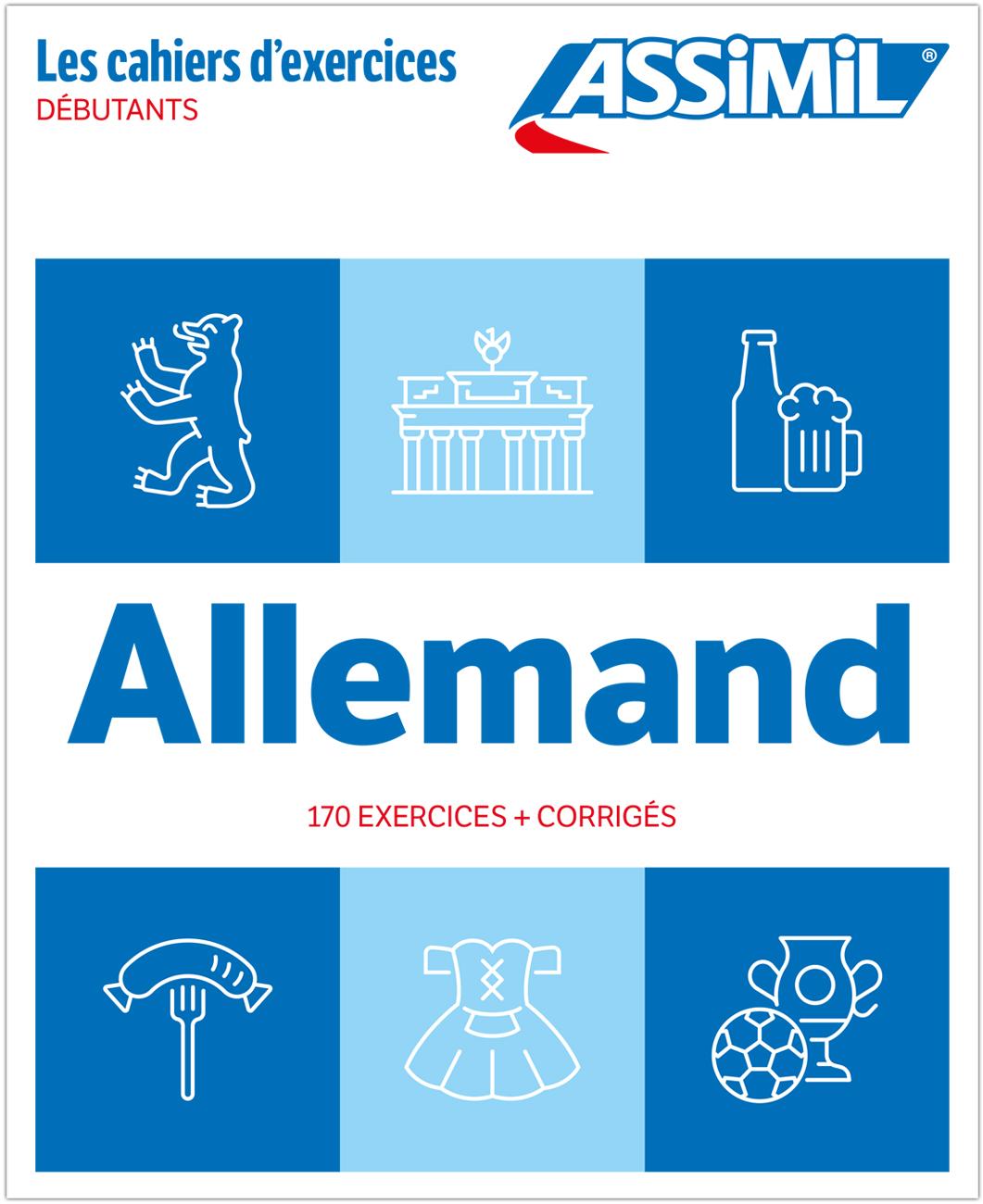 Vorderes Coverbild ASSiMiL Allemand - Débutants - DaF-Übungsheft - Niveau A1/A2