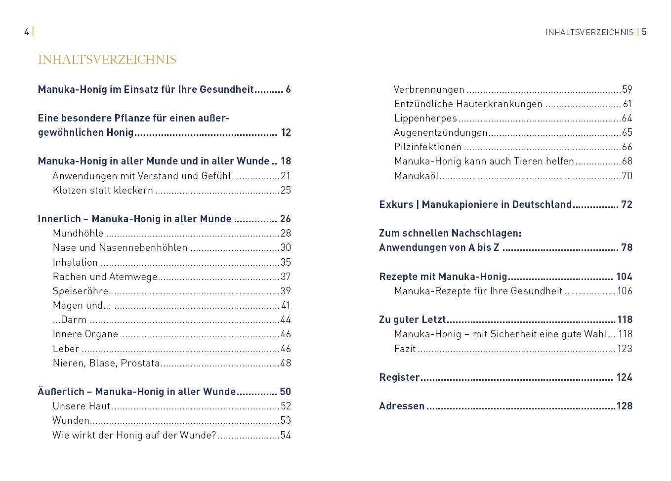 Beispielinhalt (Bild) Manuka-Honig - Das Allroundtalent aus Neuseeland für Ihr Wohlbefinden