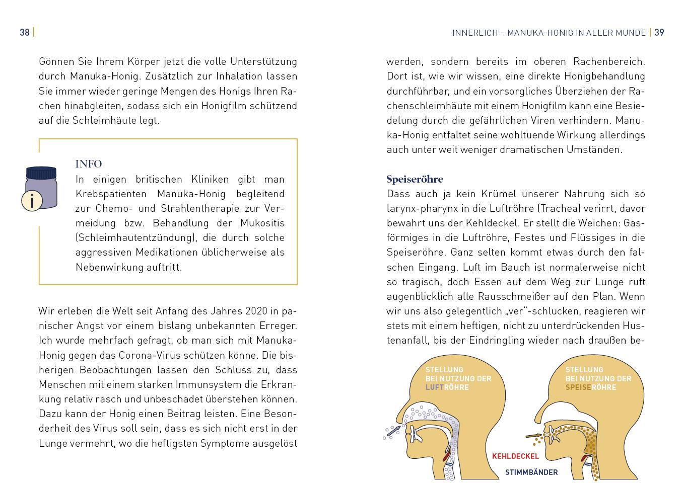 Beispielinhalt (Bild) Manuka-Honig - Das Allroundtalent aus Neuseeland für Ihr Wohlbefinden
