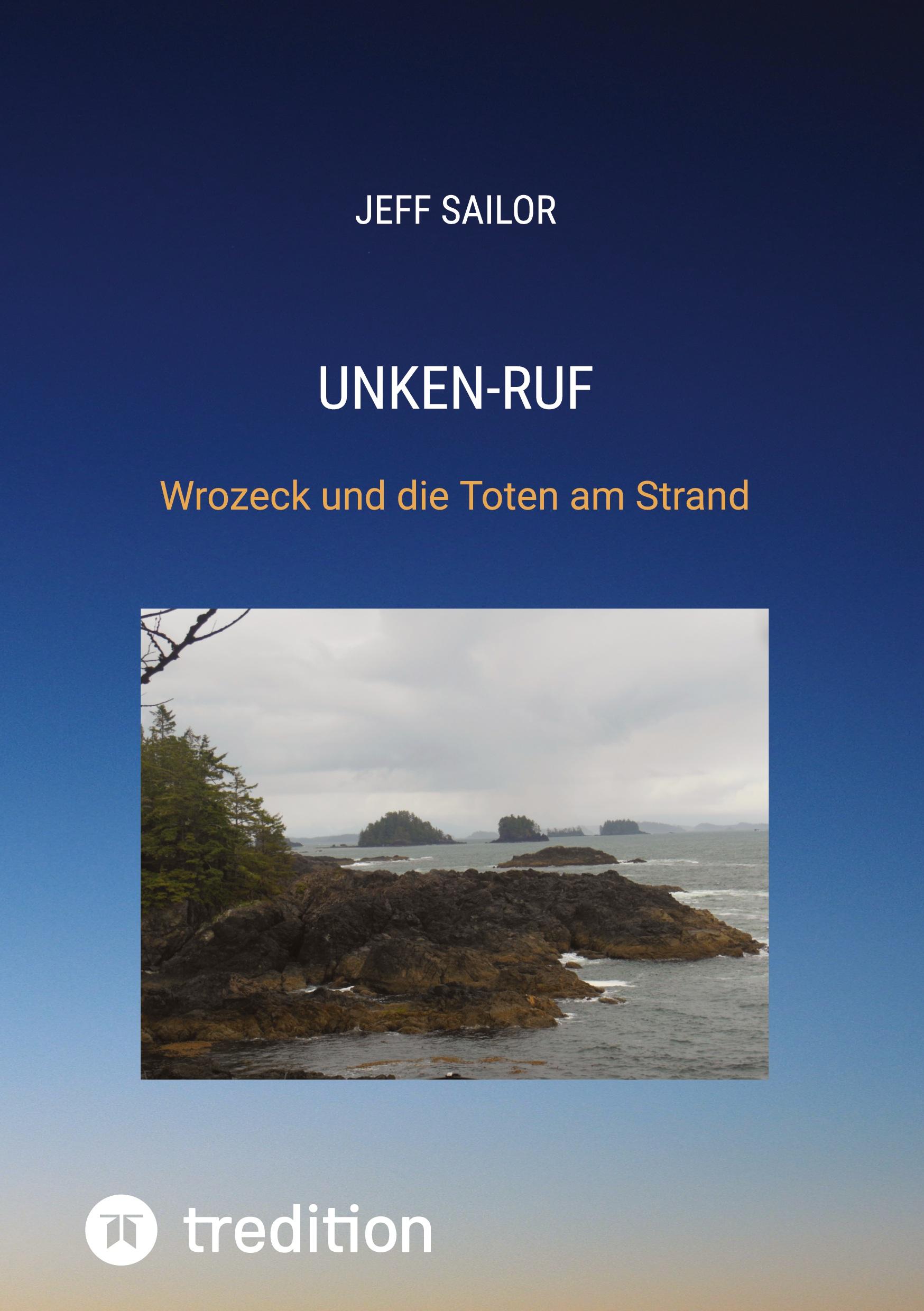 Vorderes Coverbild Unken-Ruf, Kriminaler Roman von der Washington Peninsula