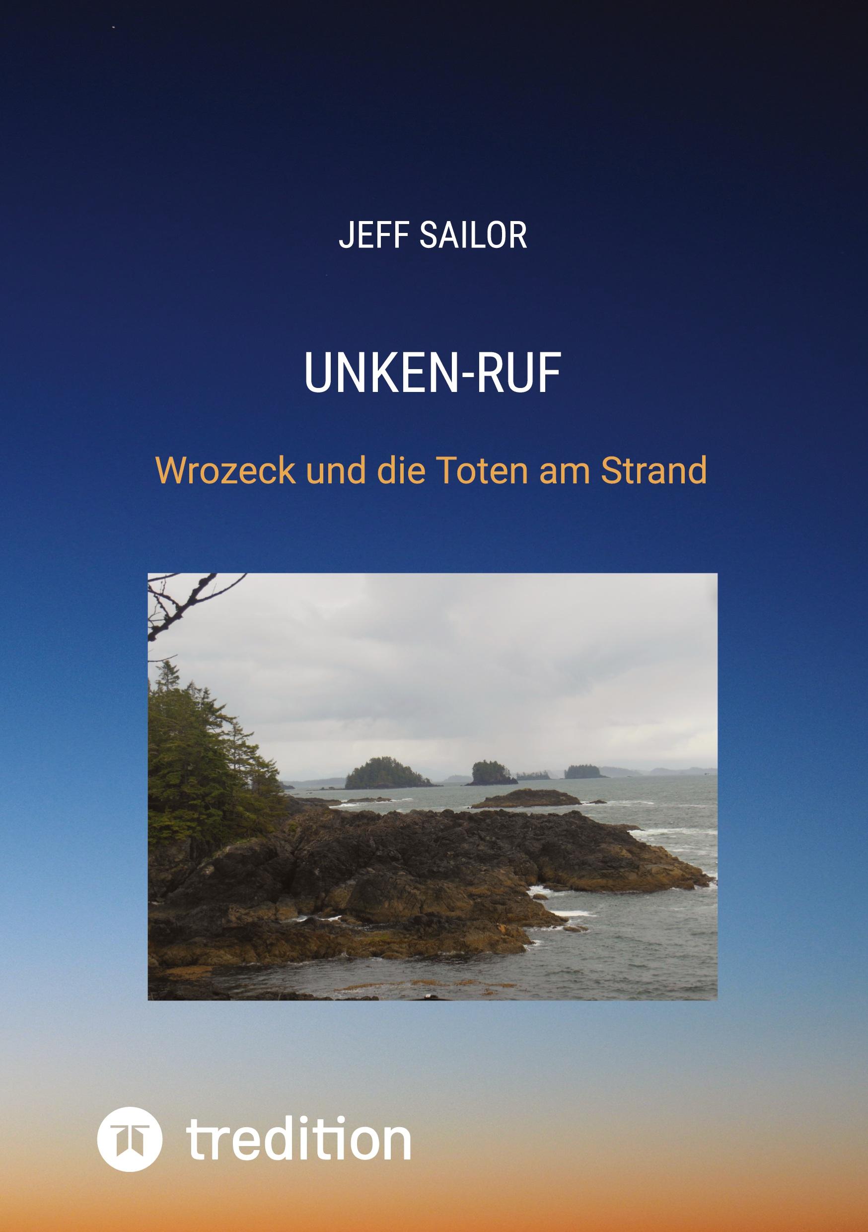 Vorderes Coverbild Unken-Ruf, Kriminaler Roman von der Washington Peninsula