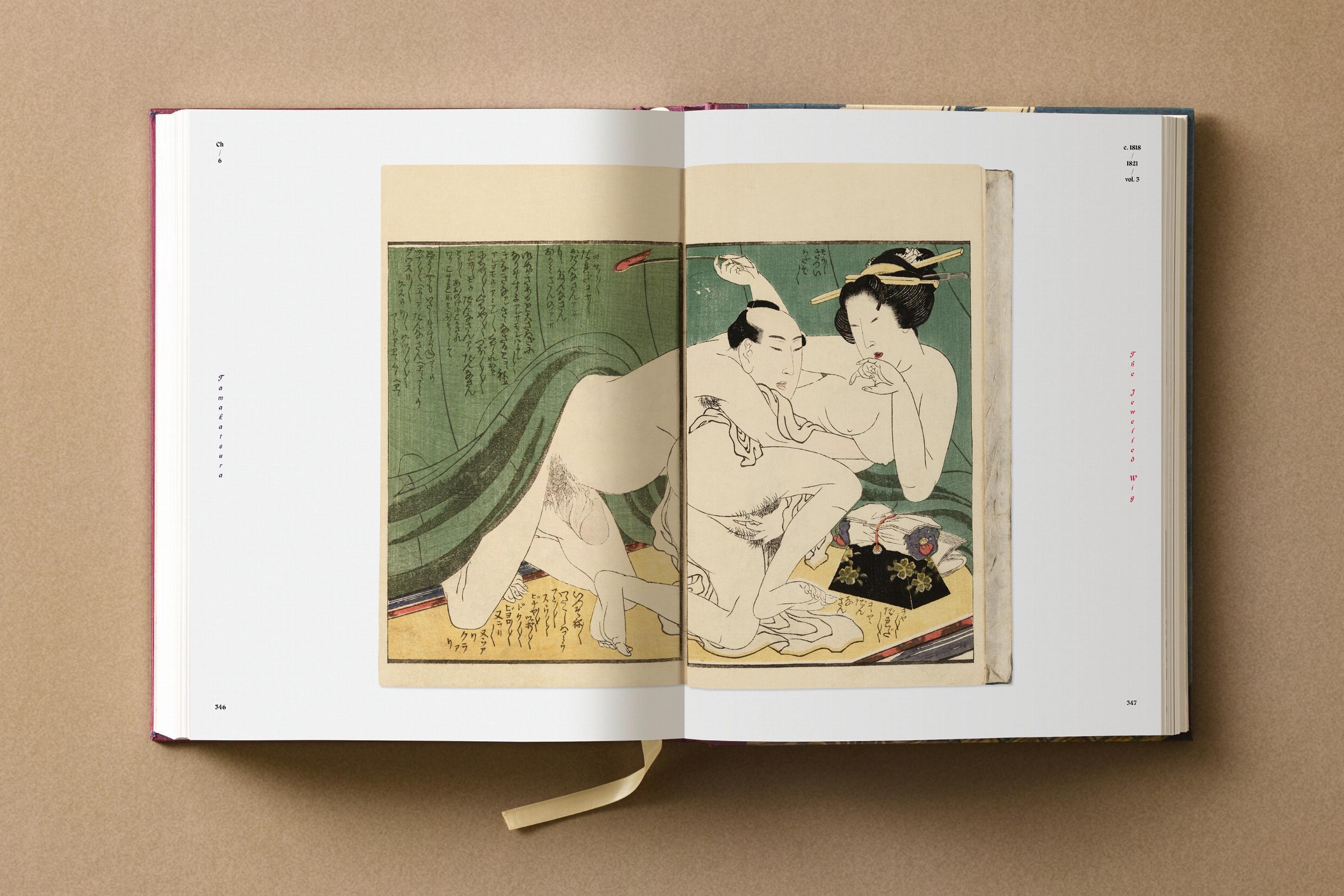 Beispielinhalt (Bild) Hokusai. Shunga