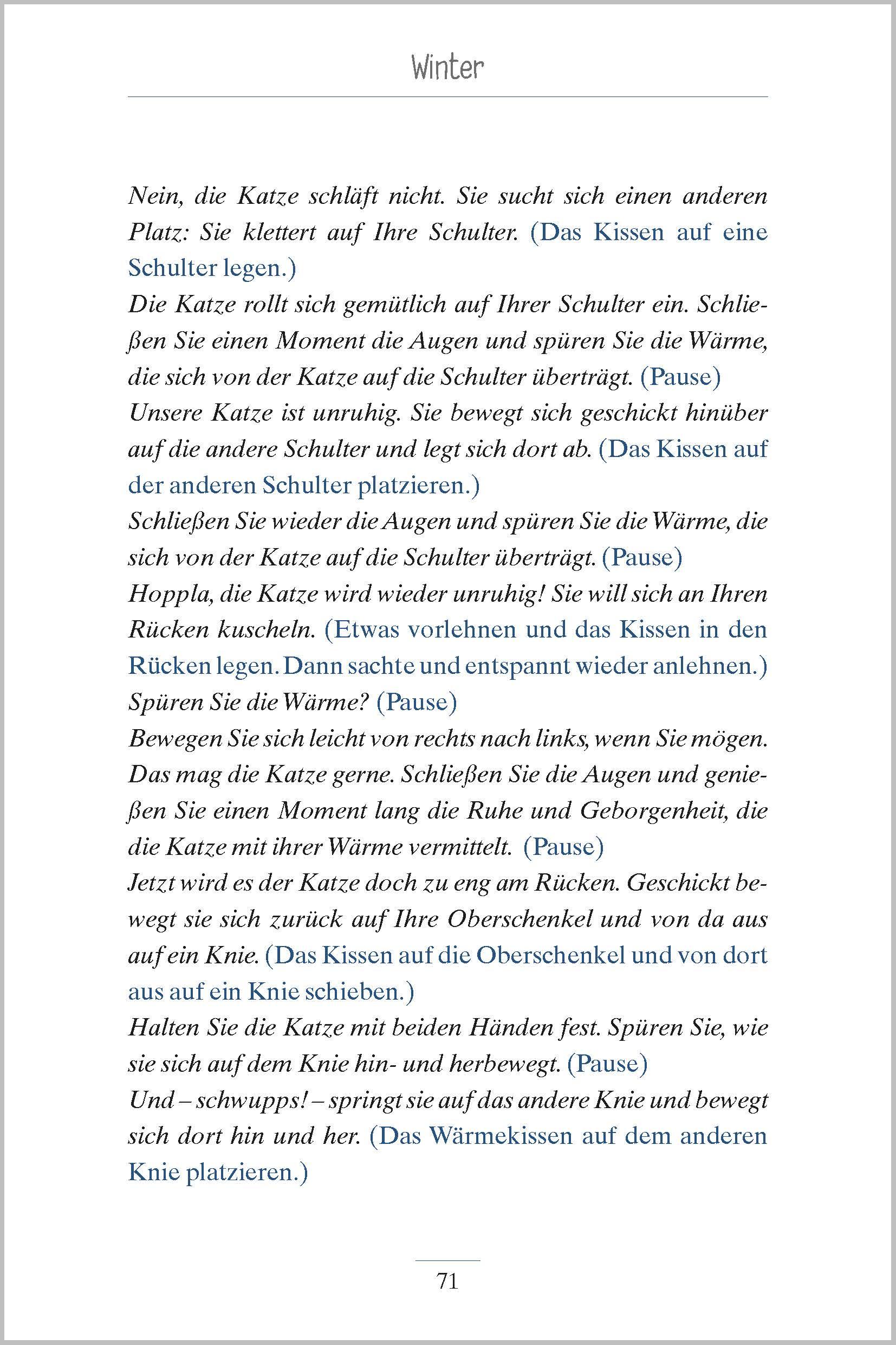 Beispielinhalt (Bild) Spiele zum Tasten und Fühlen