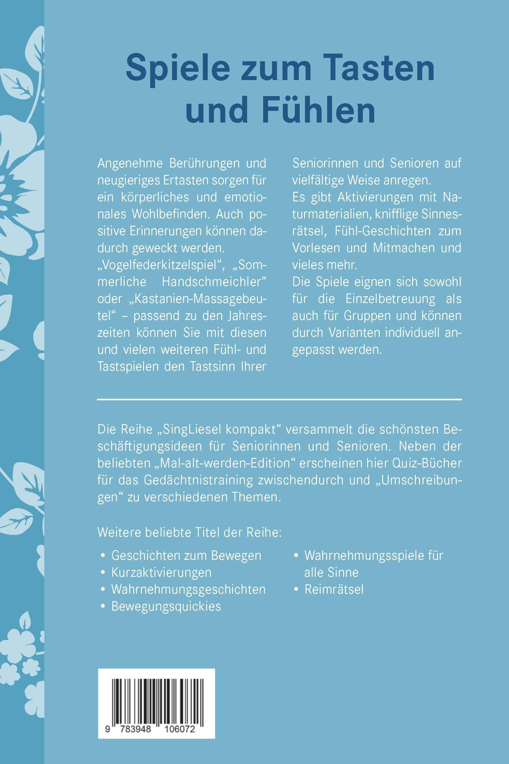 Beispielinhalt (Bild) Spiele zum Tasten und Fühlen