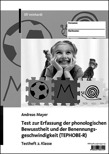 Vorderes Coverbild Test zur Erfassung der phonologischen Bewusstheit und der Benennungsgeschwindigkeit (TEPHOBE-R)