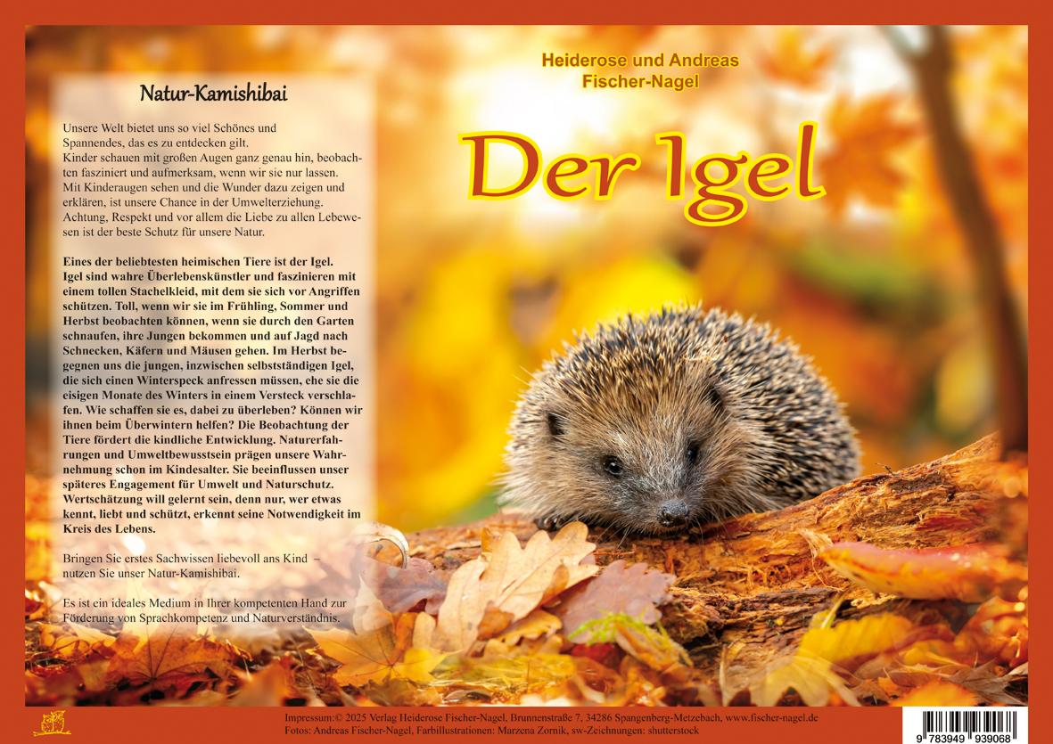 Vorderes Coverbild Natur-Kamishibai / Der Igel - Natur-Kamishibai