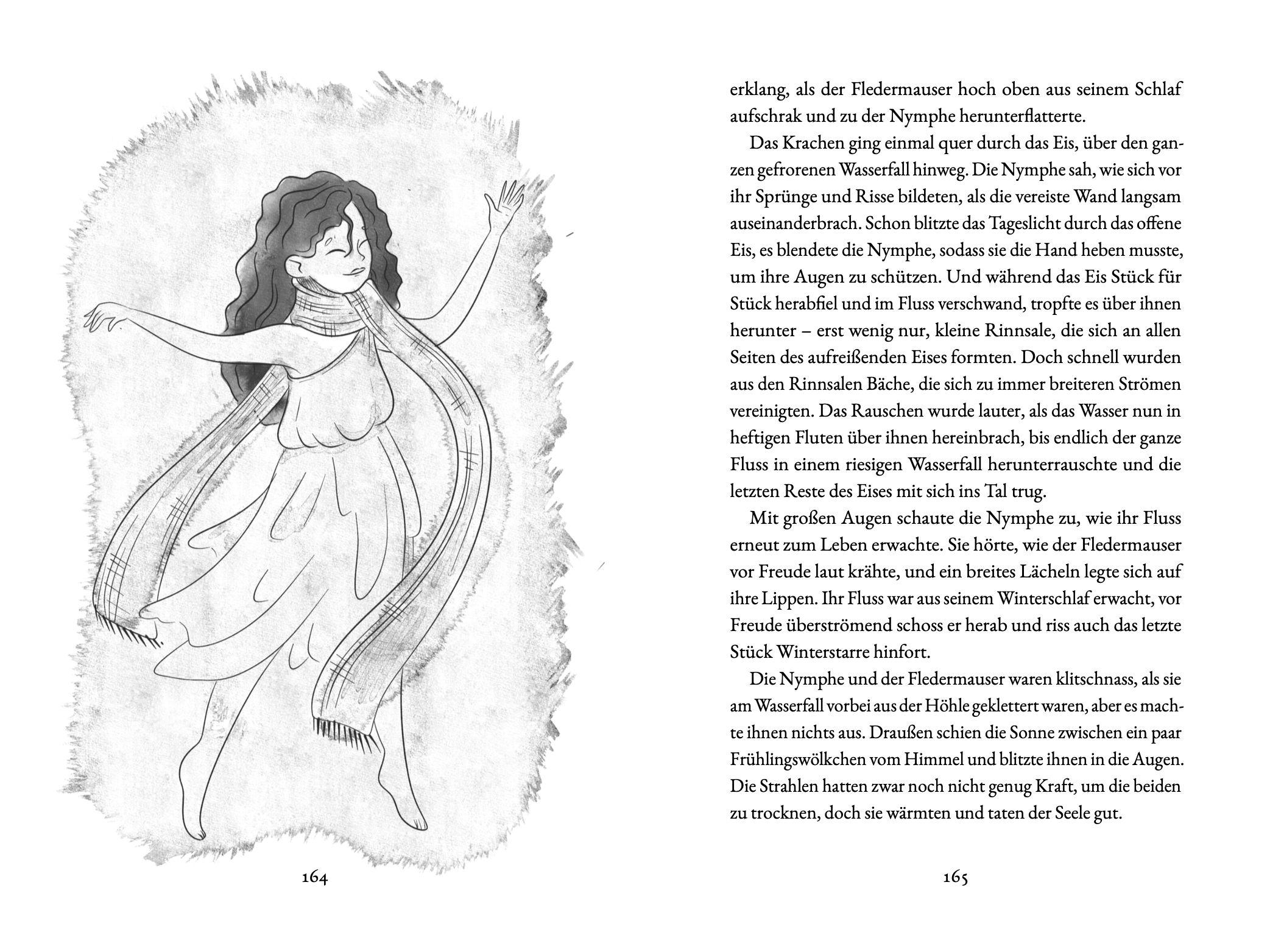 Beispielinhalt (Bild) Die kleine Nymphe