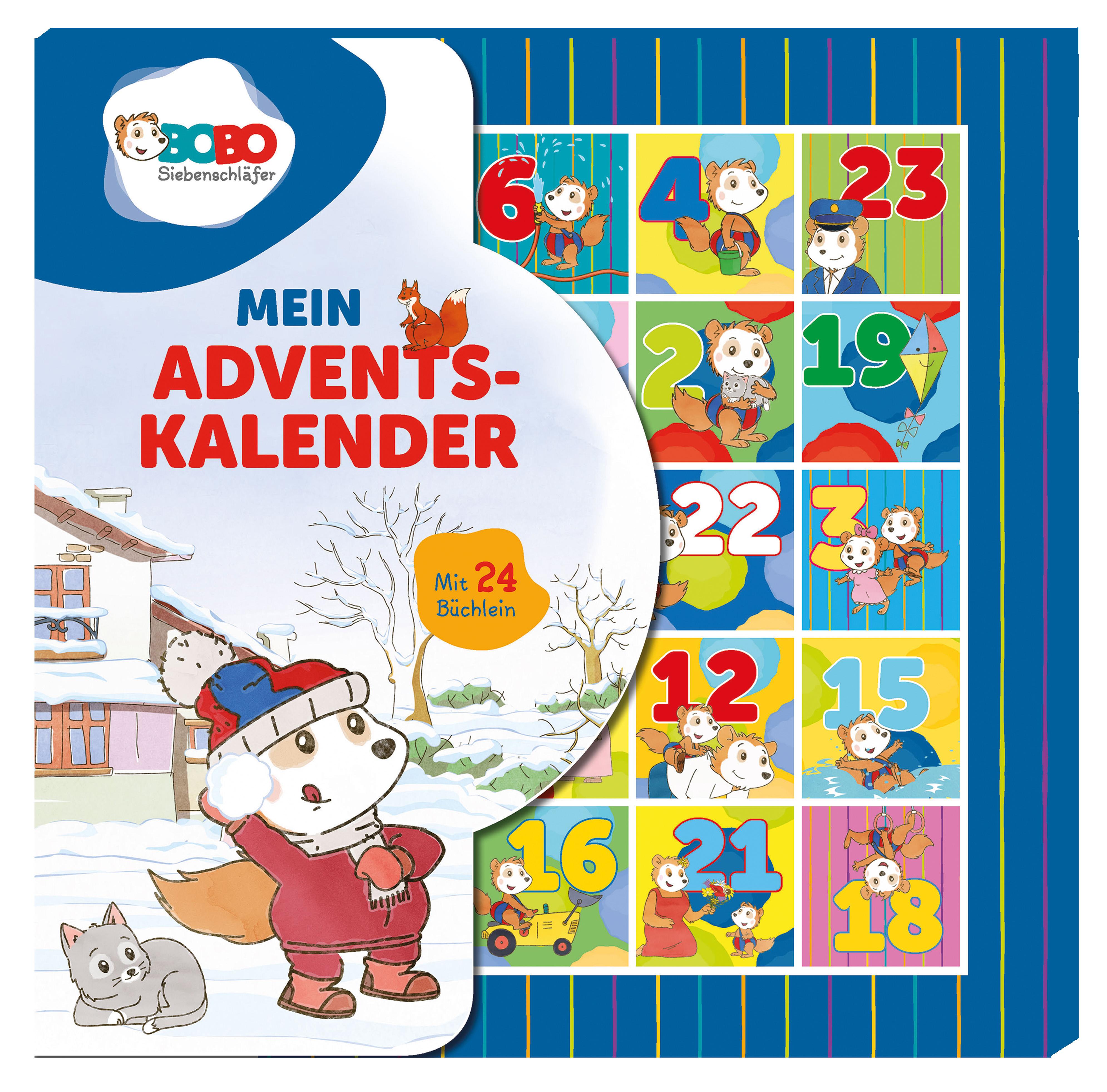 Vorderes Coverbild Mein Adventskalender Bobo Siebenschläfer