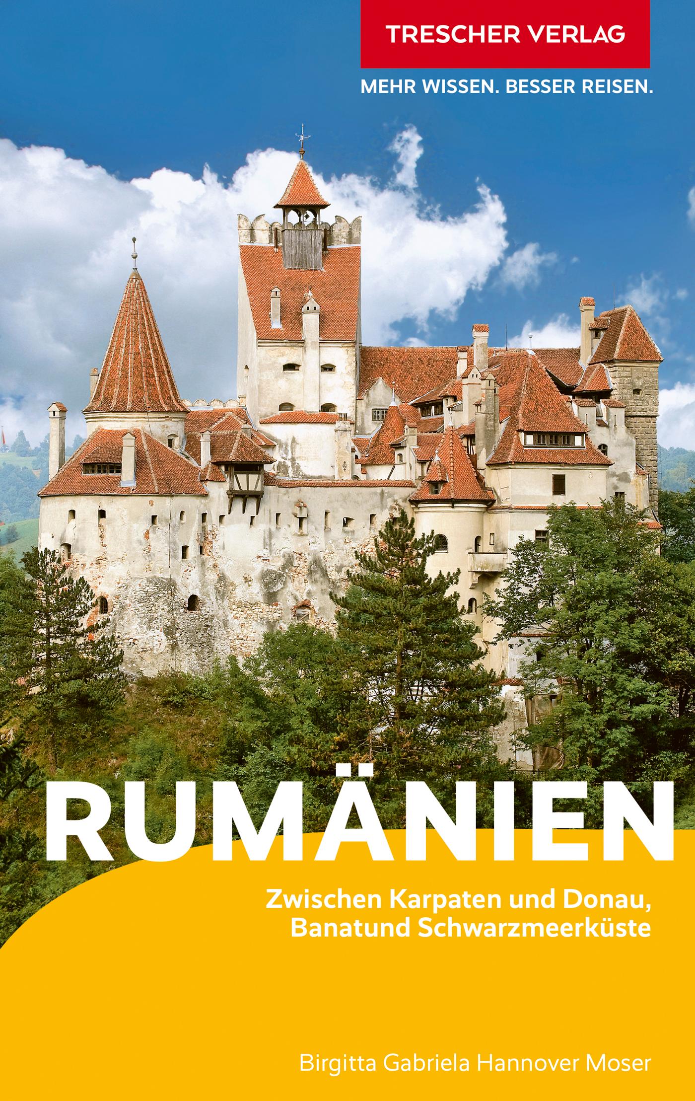 Vorderes Coverbild TRESCHER Reiseführer Rumänien