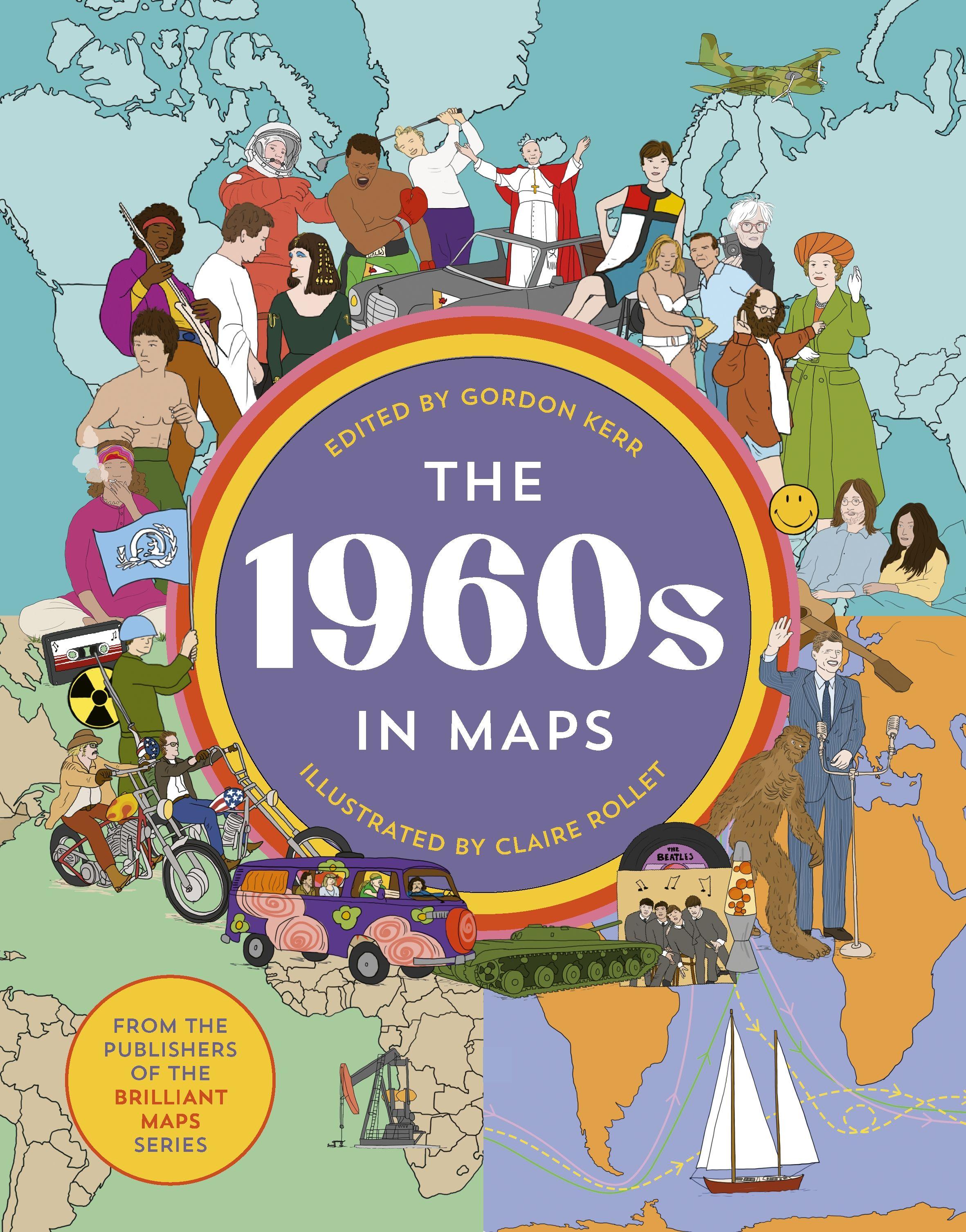 Vorderes Coverbild The 1960s in Maps