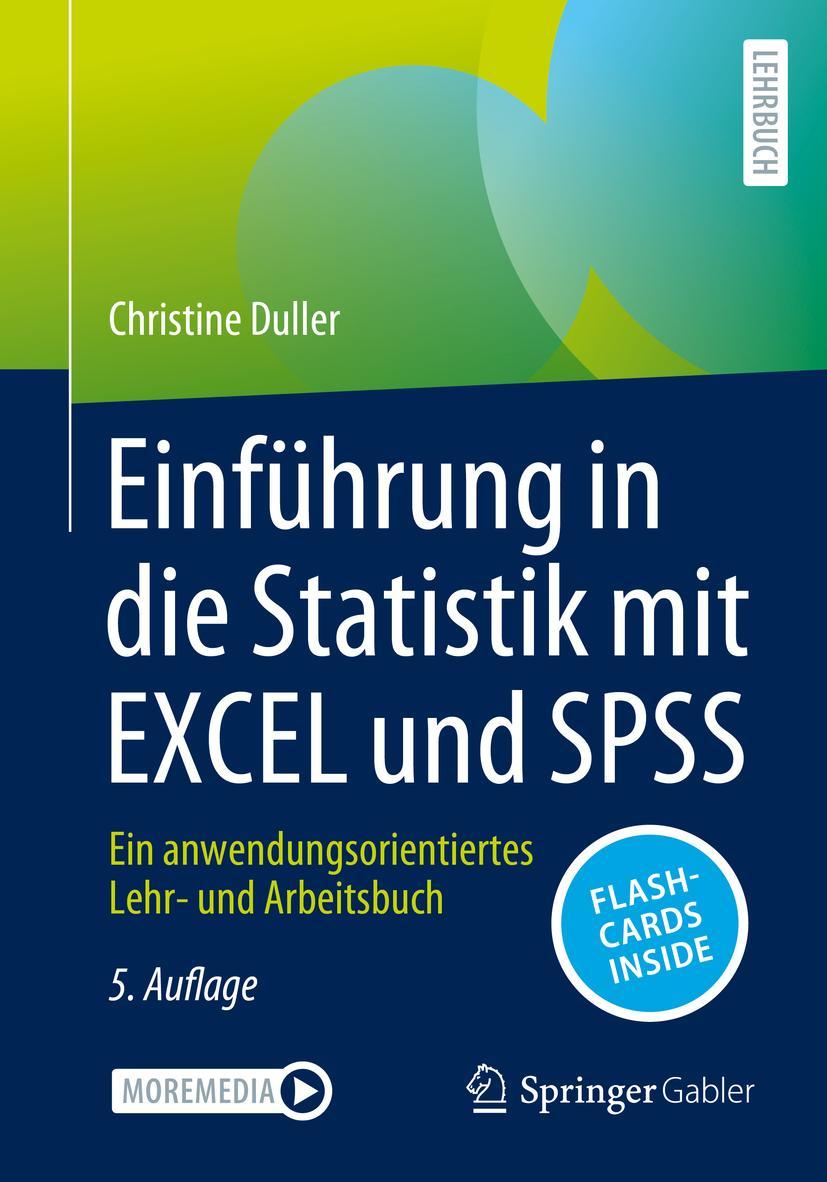 Vorderes Coverbild Einführung in die Statistik mit EXCEL und SPSS