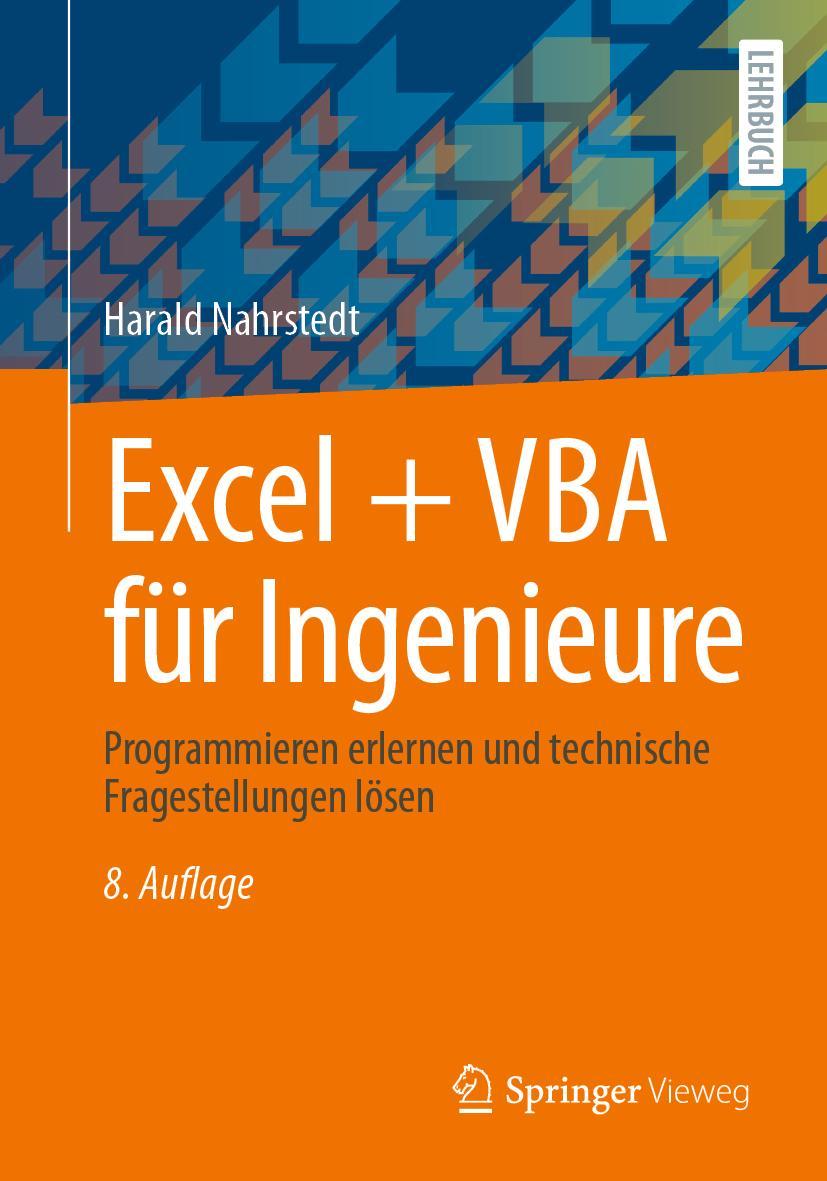 Vorderes Coverbild Excel + VBA für Ingenieure