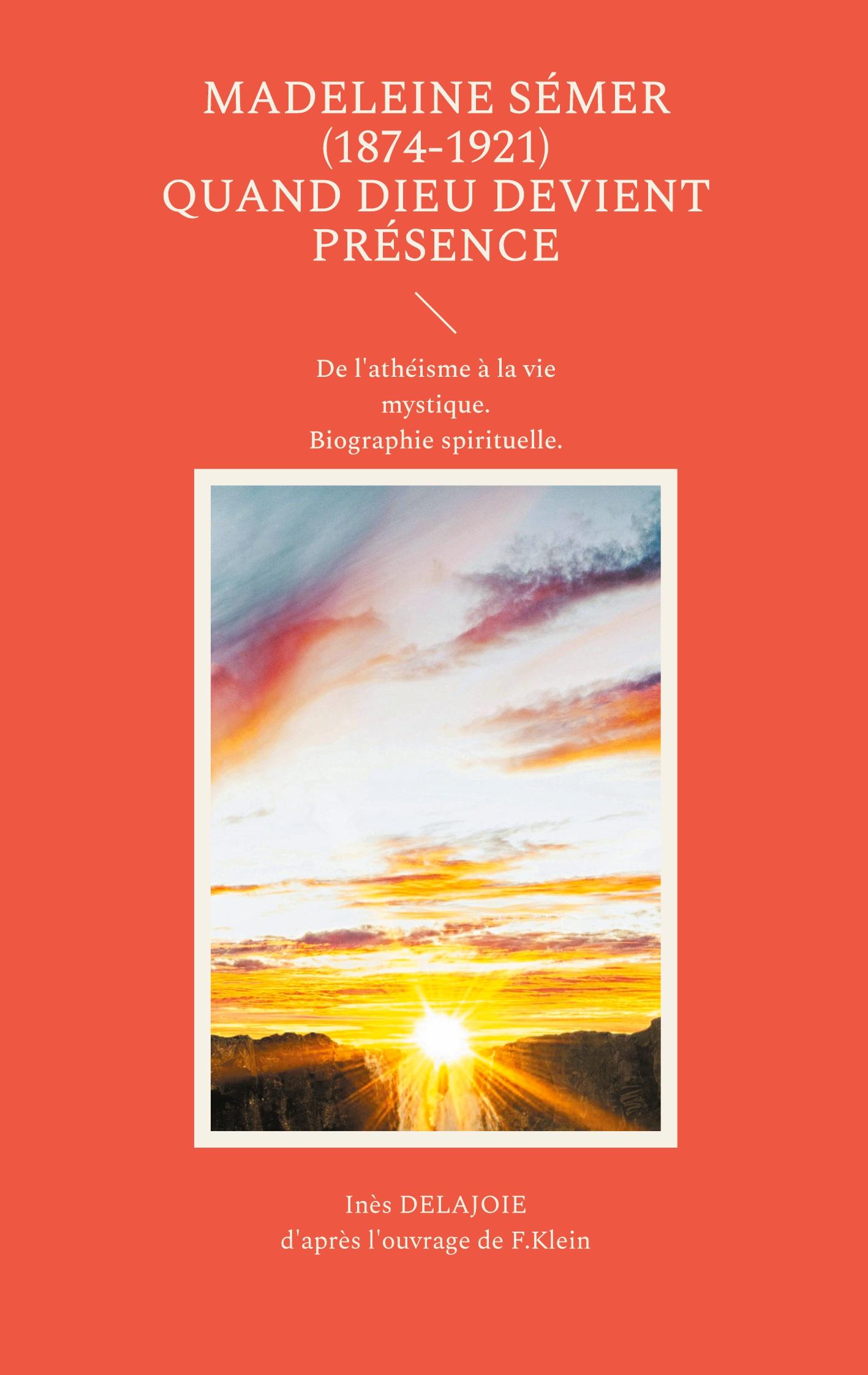 Vorderes Coverbild Madeleine Sémer (1874-1921) quand Dieu devient Présence