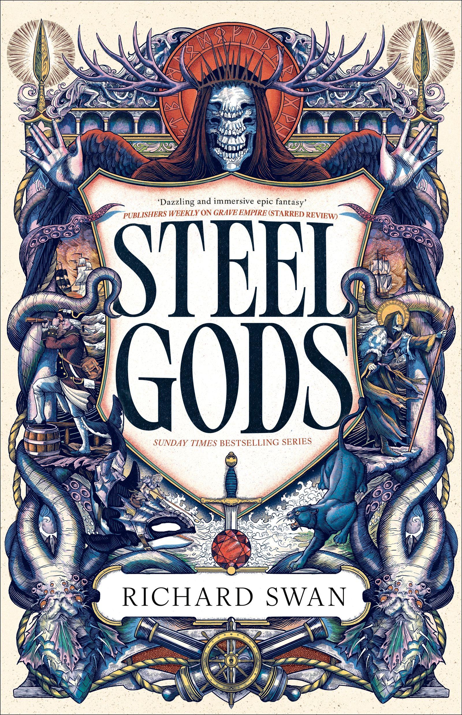 Vorderes Coverbild Steel Gods