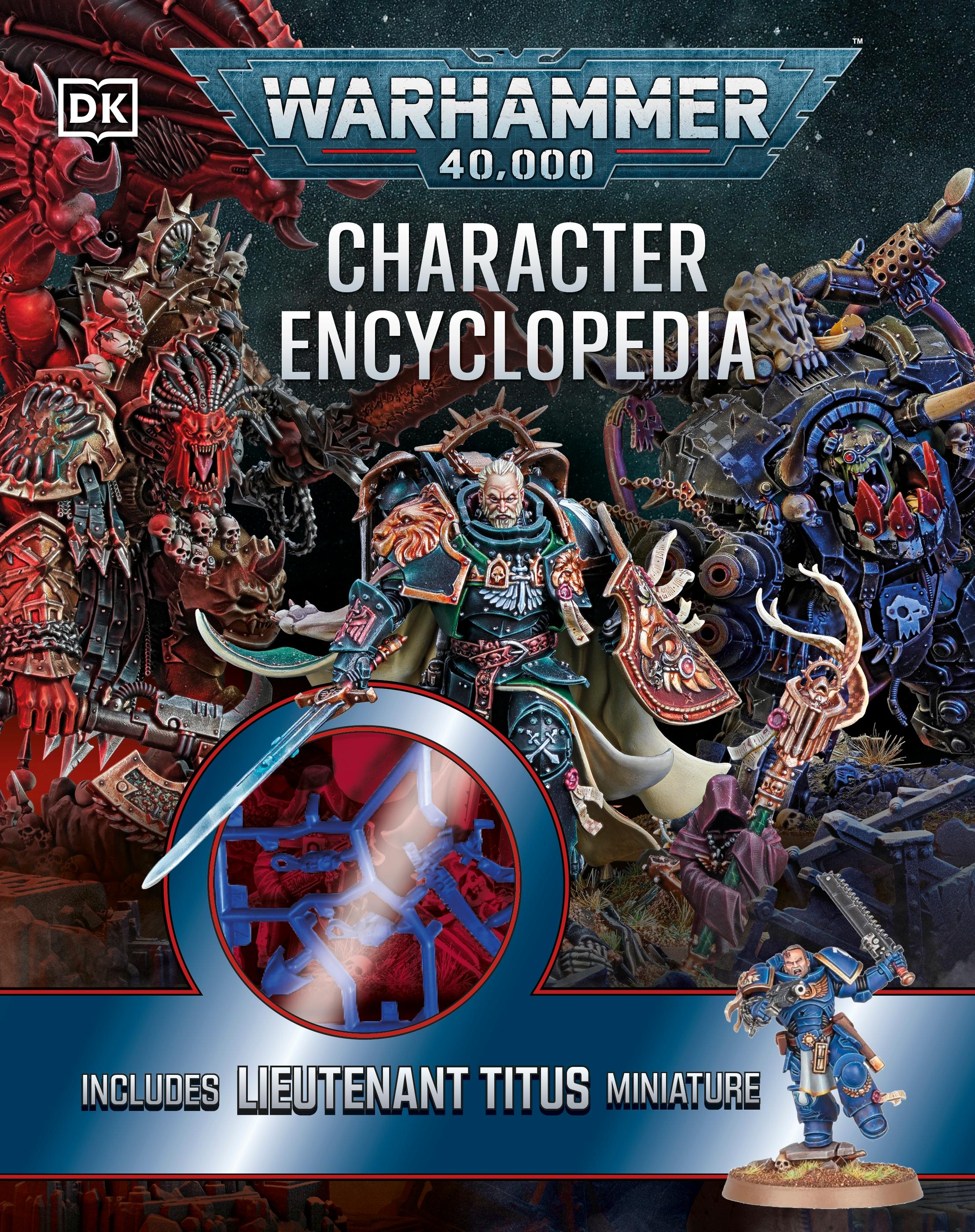 Vorderes Coverbild Warhammer 40,000 Character Encyclopedia
