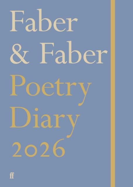 Vorderes Coverbild Faber Poetry Diary 2026