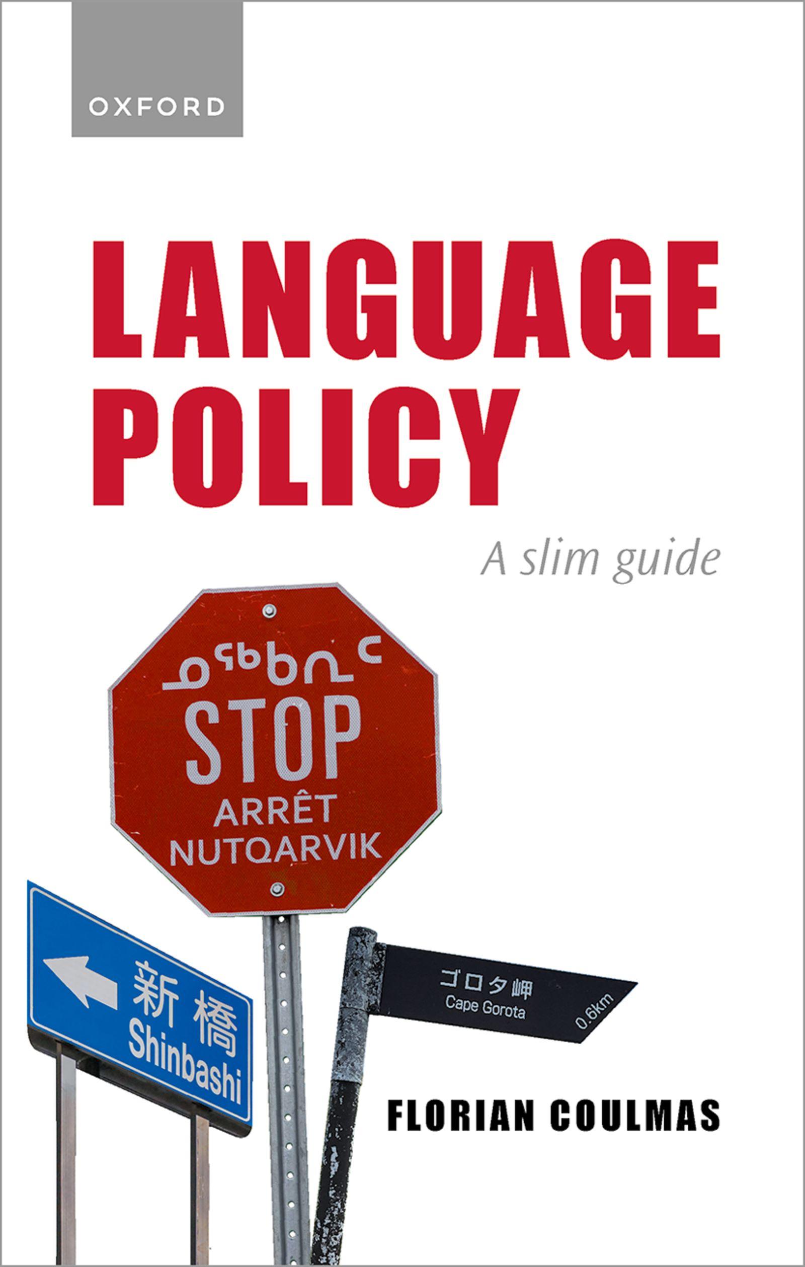 Vorderes Coverbild Language Policy