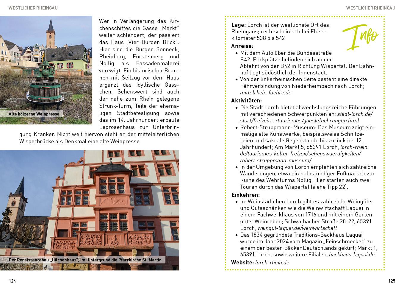 Beispielinhalt (Bild) Oberer Mittelrhein und Rheingau - HeimatMomente