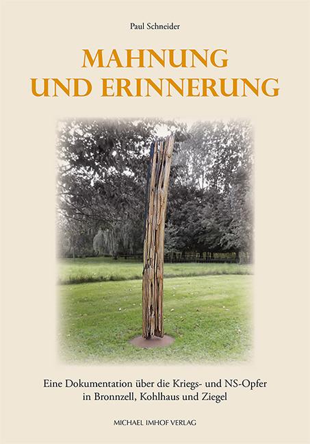 Vorderes Coverbild Mahnung und Erinnerung