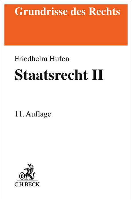 Vorderes Coverbild Staatsrecht II