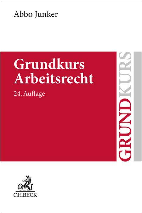 Vorderes Coverbild Grundkurs Arbeitsrecht
