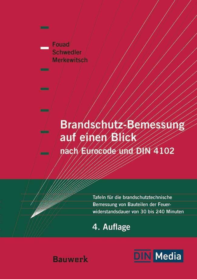 Vorderes Coverbild Brandschutz-Bemessung auf einen Blick nach Eurocodes und DIN 4102