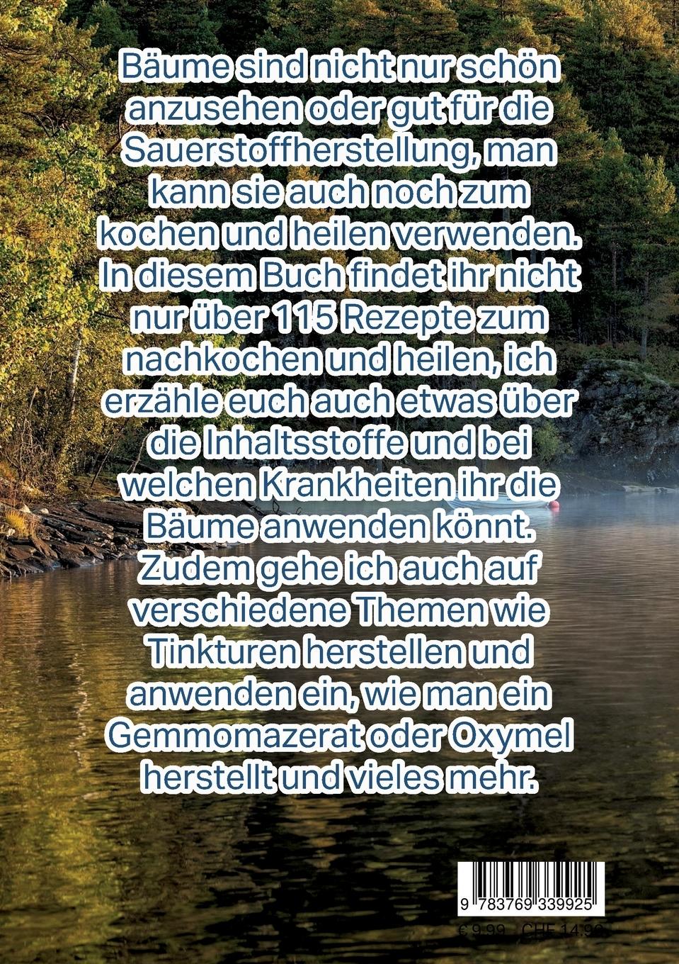 Rückseitencover Heilen und kochen mit Bäumen