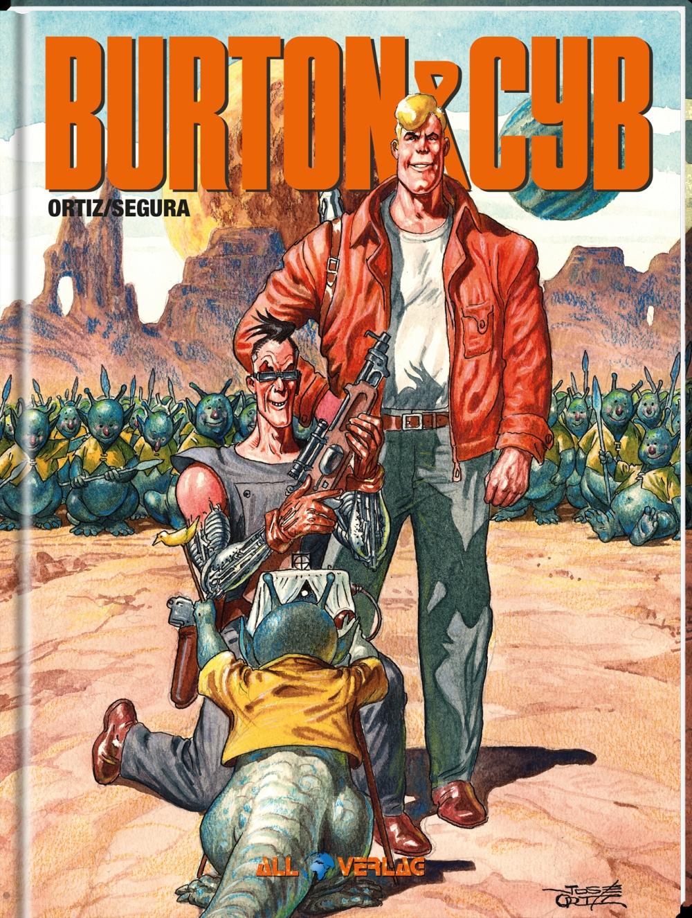 Vorderes Coverbild Burton & Cyb Gesamtausgabe