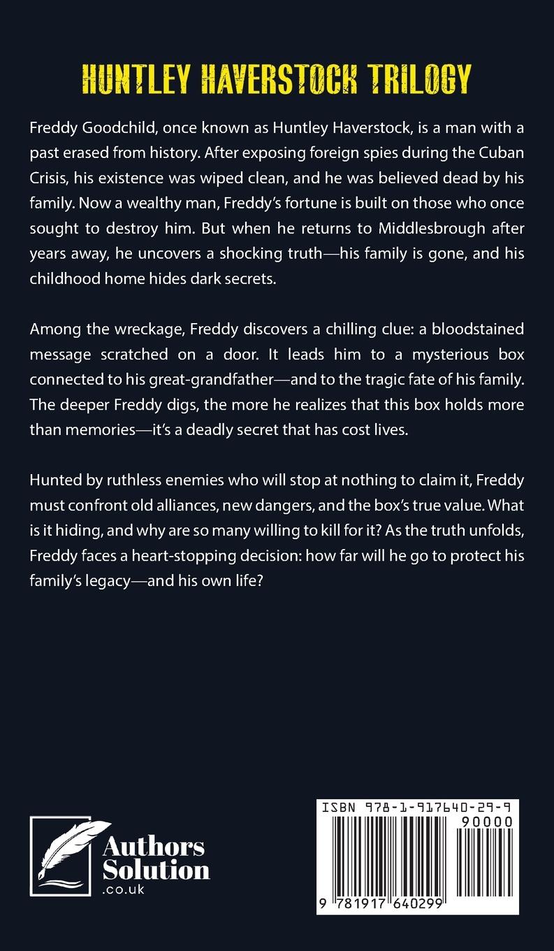 Rückseitencover HUNTLEY HAVERSTOCK TRILOGY