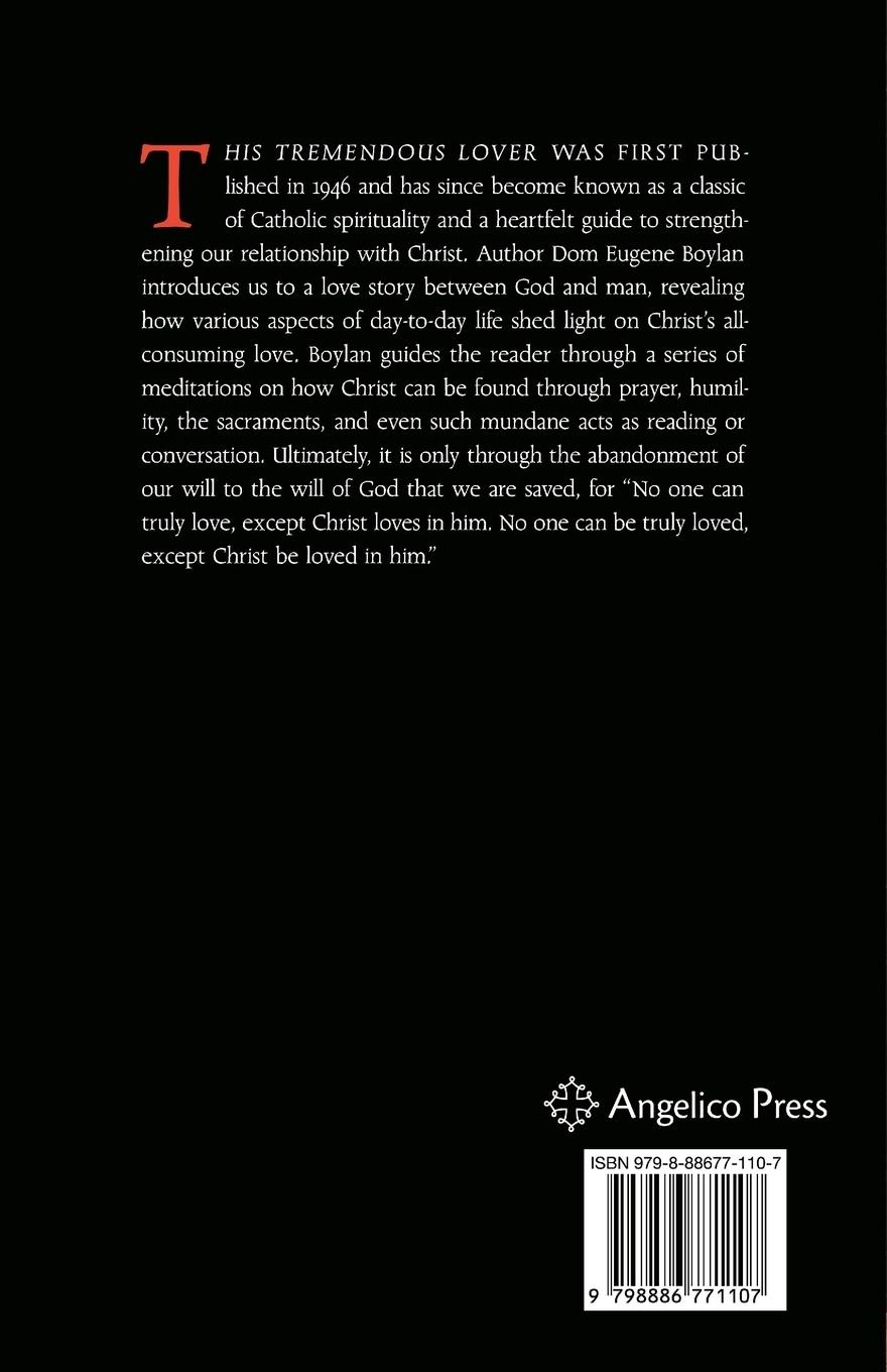 Rückseitencover This Tremendous Lover