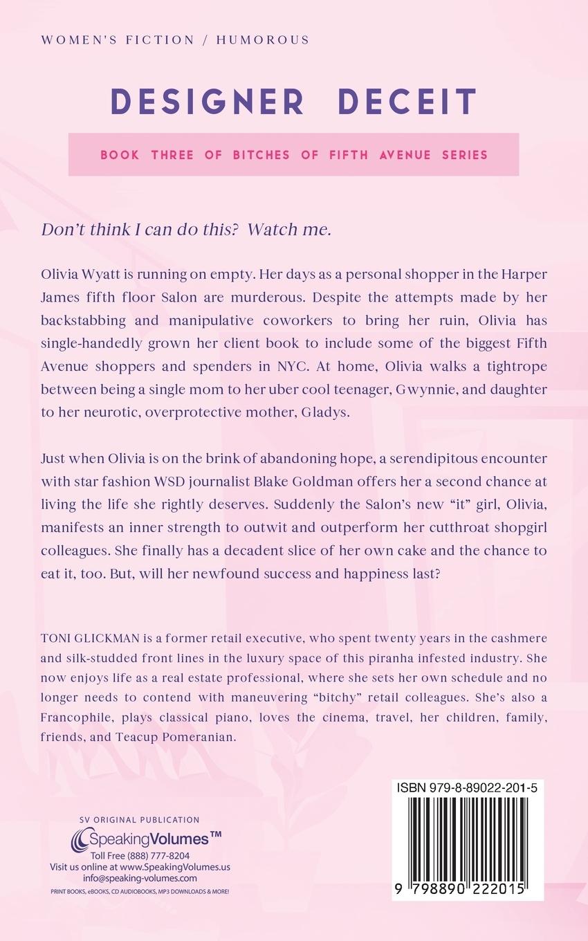 Rückseitencover Designer Deceit