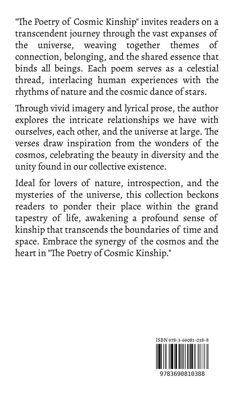Rückseitencover The Poetry of Cosmic Kinship