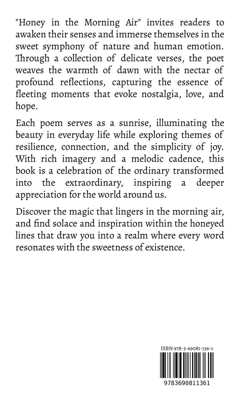 Rückseitencover Honey in the Morning Air