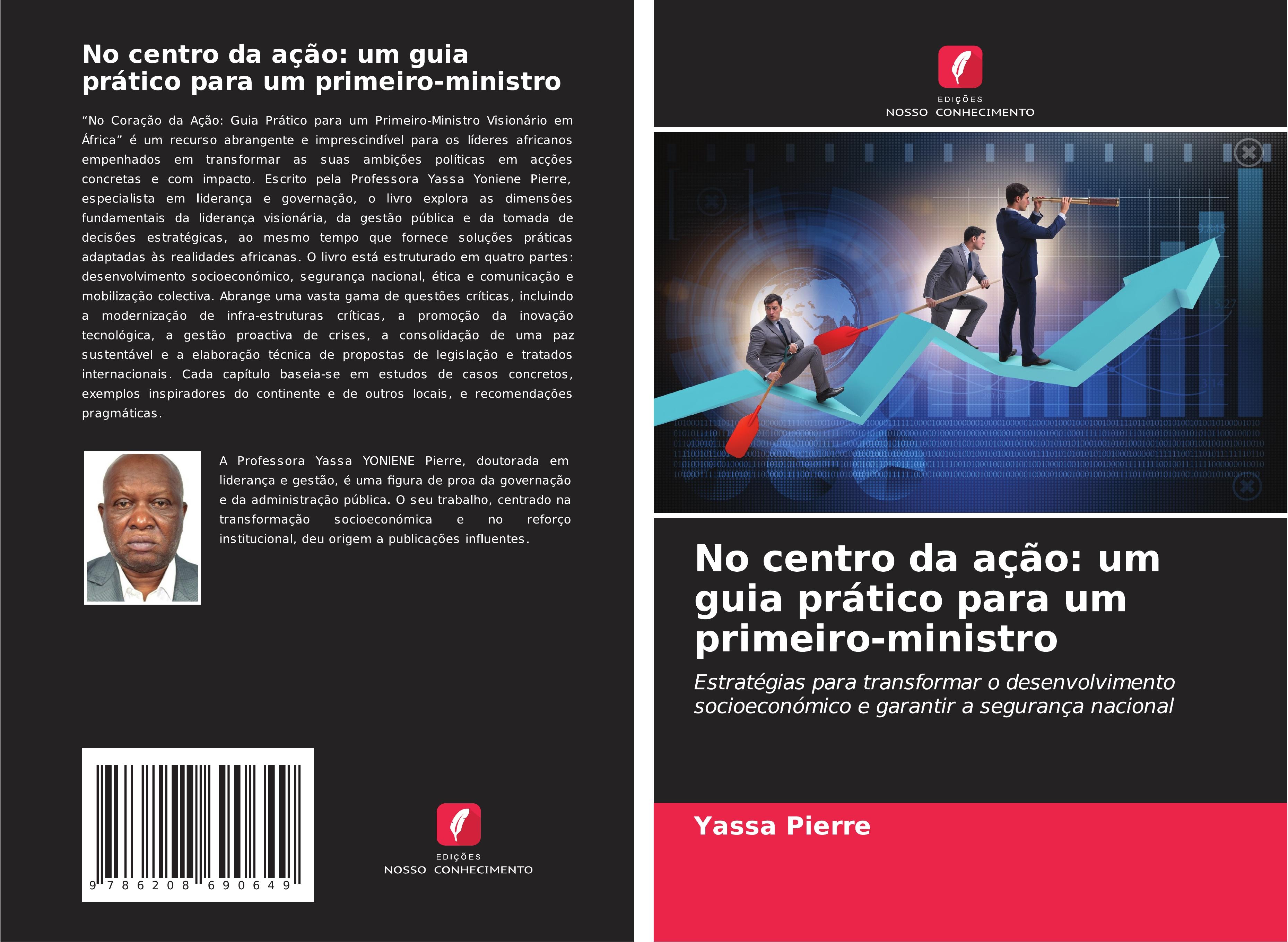 Vorderes Coverbild No centro da ação: um guia prático para um primeiro-ministro