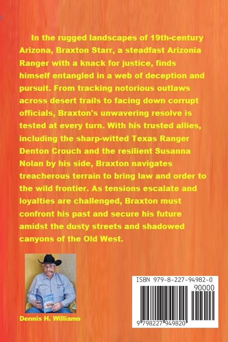 Rückseitencover Braxton Starr - Arizona Ranger